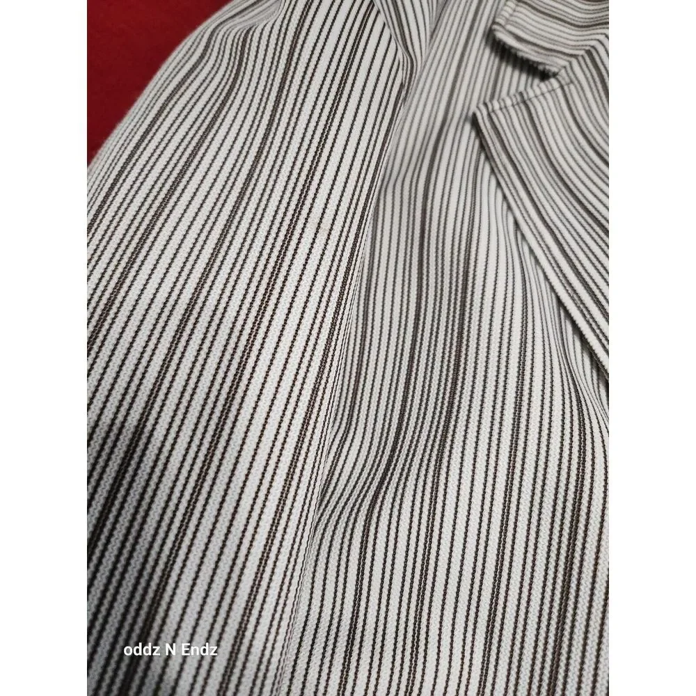 Niver Western Wear Mens Striped Blazer Jacket 38‎